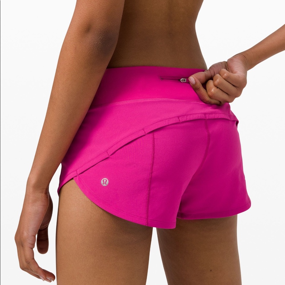 Lululemon Speed Up Low-Rise Short 2.5” - Picture 2 of 2